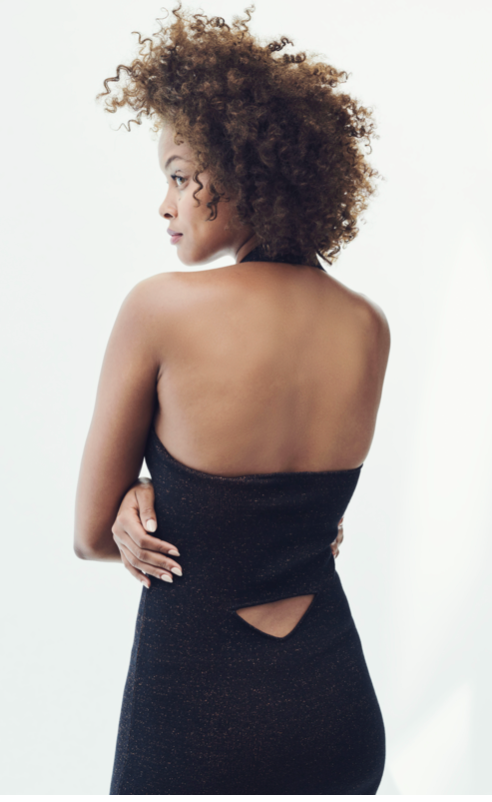 Halter Triangle Dress Victor Glemaud Halter Triangle Dress Victor Glemaud