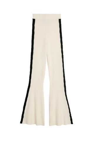 Flare Leg Pant w/ Side Stripe