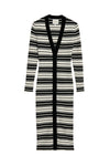 Long Sleeve Button Front Dress